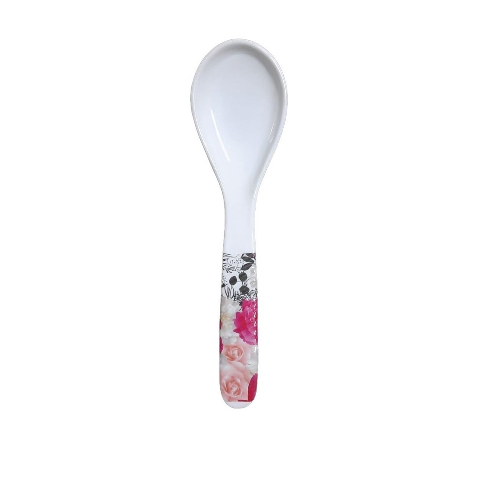 White Melamine Crockery Spoon, For Home