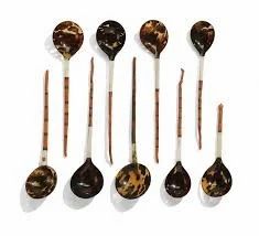 Bone And Brass Spoons