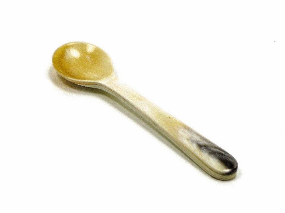 White Horn Spoon, For Home, Size: 6