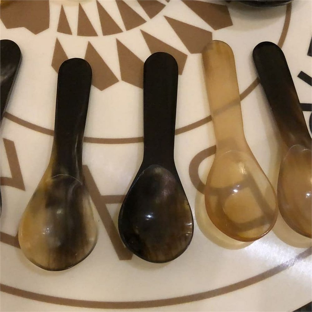 natural Beautiful Small Size Horn Spoons, For Home