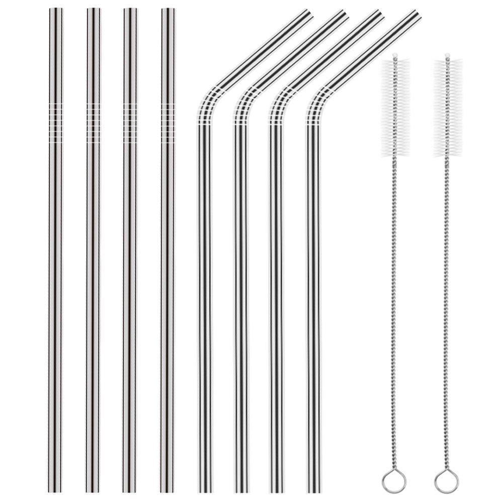 Expresso Reusable Stainless Steel Drinking Straws