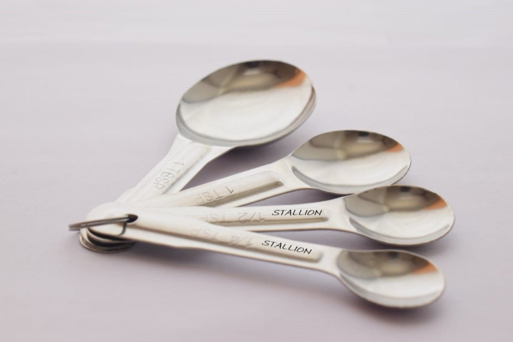 Stallion Stainless Steel Measuring Spoon Economy, Size: 3.50 to 5 inch
