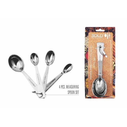 Silver Solo Stainless Steel Measuring Spoon