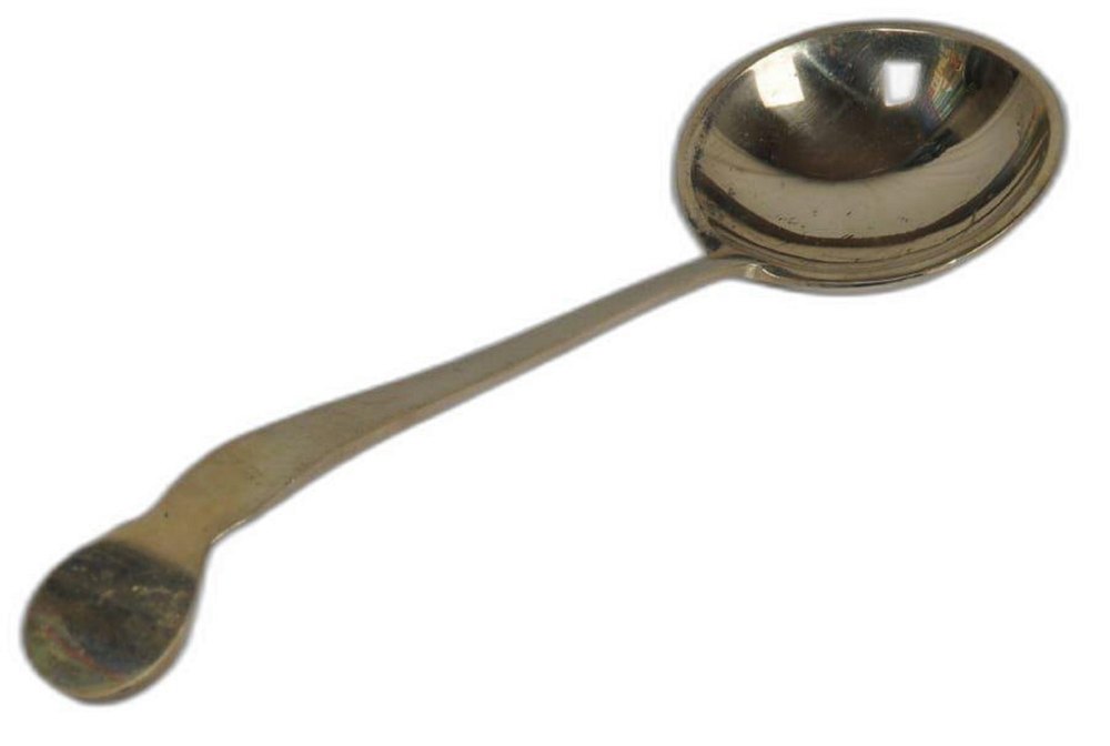 Golden Bronze Dal Serving Spoon, Size: 6.8 Inch