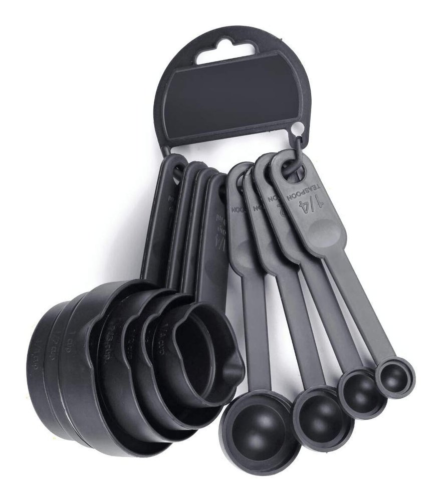 Mechdel Measuring Cups And Spoons Set -A Must Kitchen Essential (8 Pieces Set)