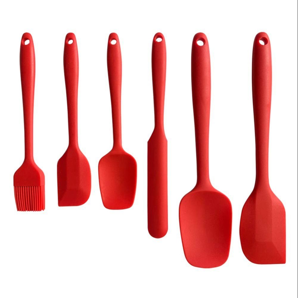 6 Pcs Silicone Spatula Set