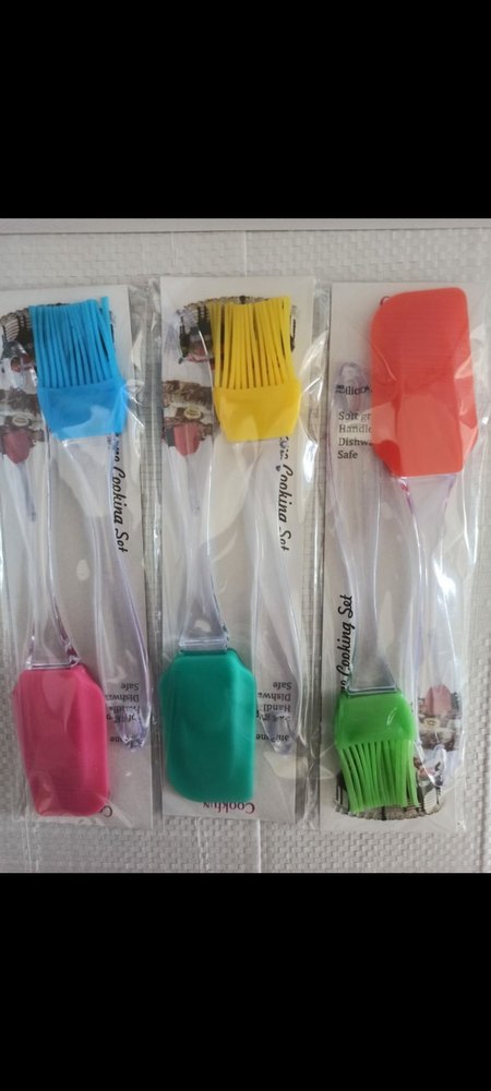 Silicone Spatula And Brush Set
