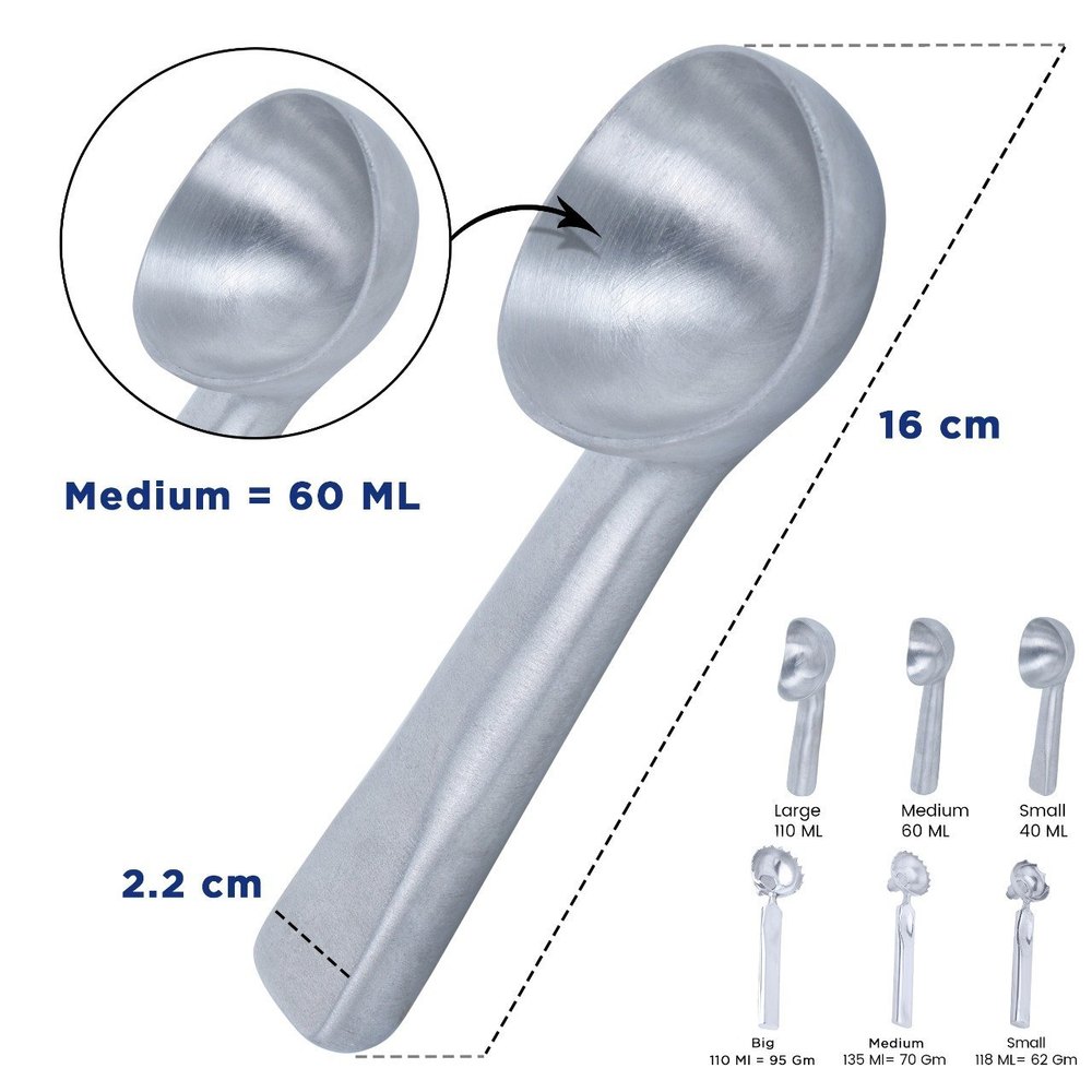 Ice Cream Scoop Medium - Aluminum