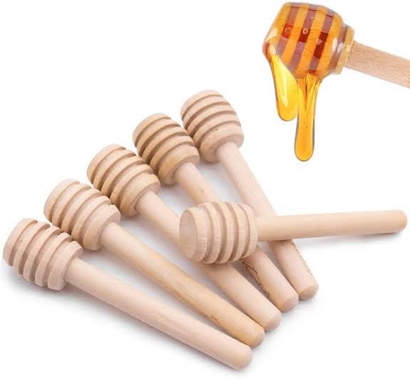Wooden Honey Dipper