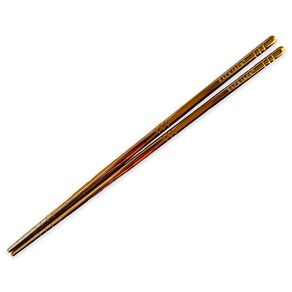 RoseGold Resuable Steel Chopsticks, For Restaurant, Size: 25 X 65 cm