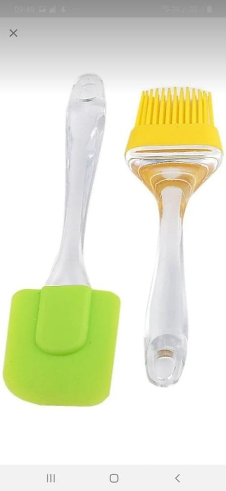 Soft White Silicone Oil Brush, For Home