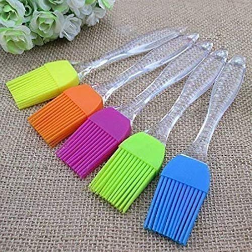 KetZeal Multicolor Silicon Brush For Home, Size: 17 Cm, For Home And Kitchen
