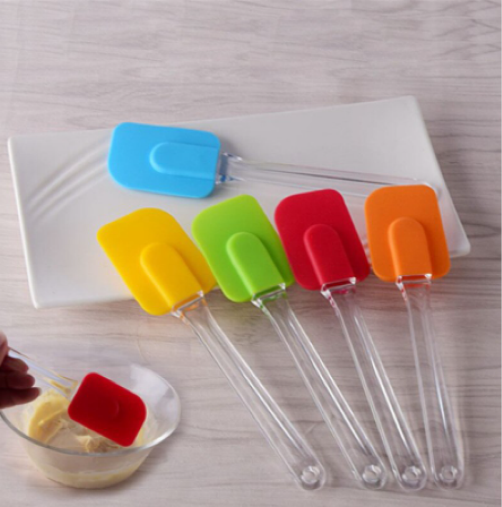 Silicone Spatula Plastic Handle