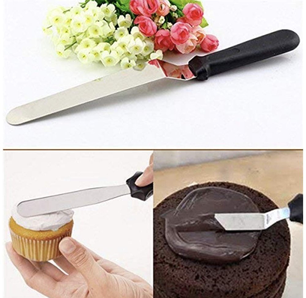 Stainless Steel Cake Server, Size: 8inch