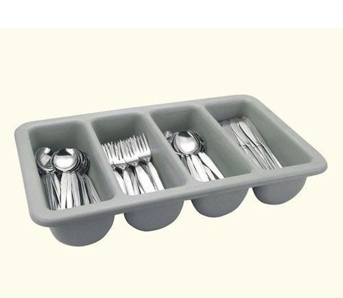 Plastic Cutlery Tray, Rectangular