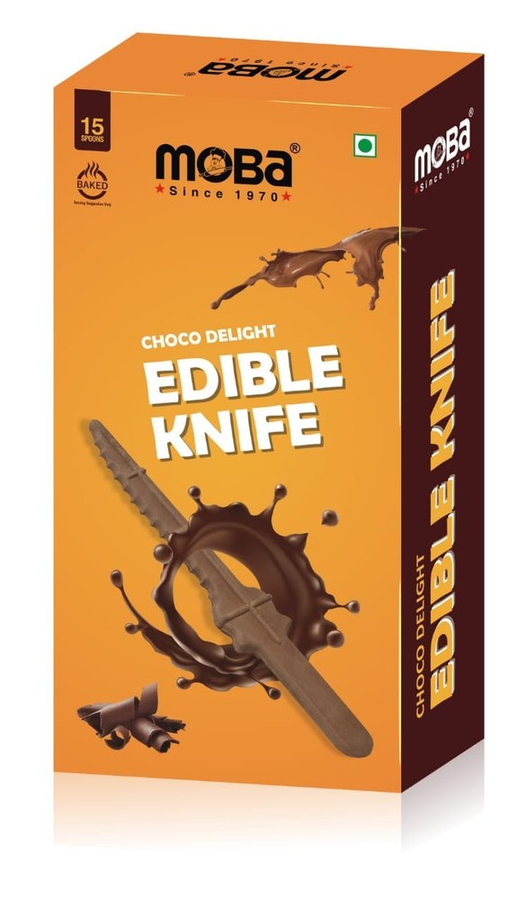 Moba 15 Pcs In Each Box Edible Knife, For Home