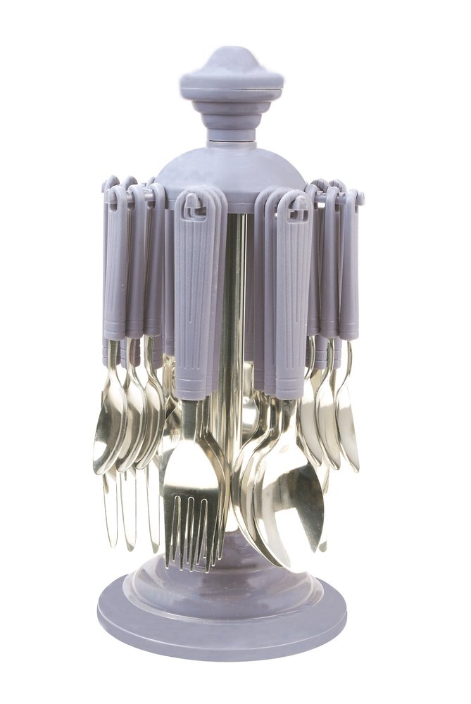 Plastic Silver Elegant Cutlery Set, For Dining Table, Kitchen, For Home