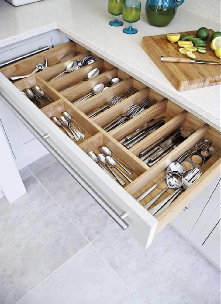 Standard Brown Wooden Cutlery Tray, Size/Dimension: 600 Mm