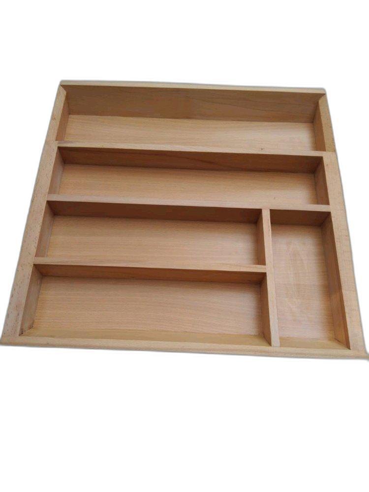 Brown Rectangle 900mm Wooden Cutlery Tray, For Restaurant, Size: 12 X 12 X 8inch