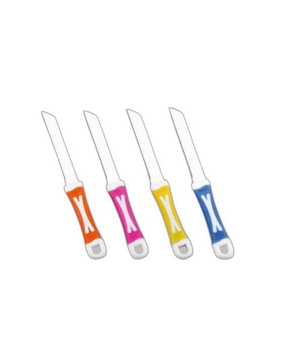 GOLD TREE Stainless Steel And Plastic Vegetable Knives