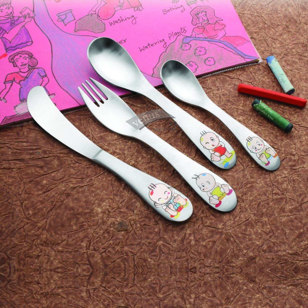 Venus Stainless Steel Kids Cutlery