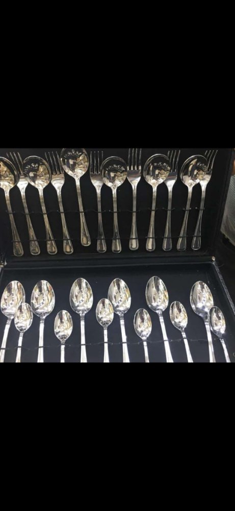 Polished Silver Plated Kitchen Cutlery, Size: 10-18 Cm