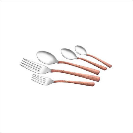 Tera Copper Cutlery Set, for Home and Restaurant
