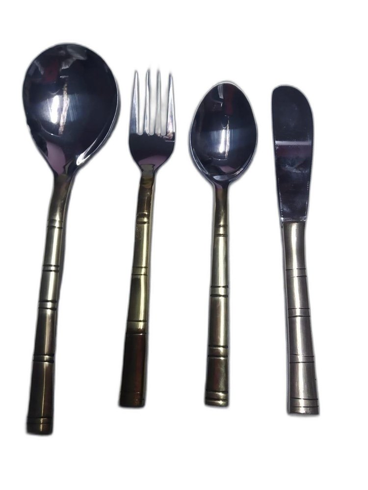 24 Brass Copper Cutlery