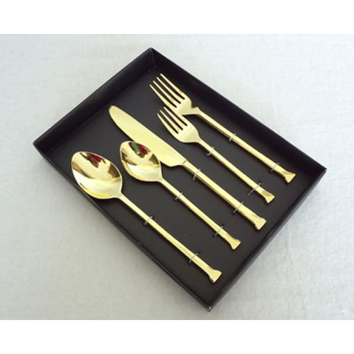 Copper Golden Cutlery Set