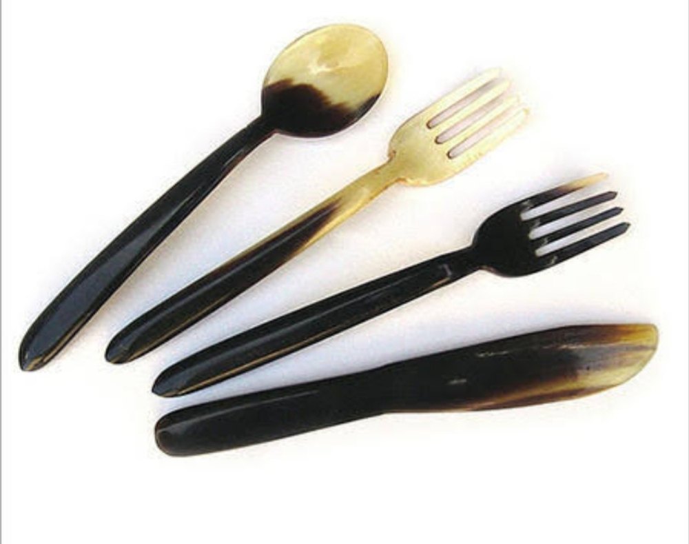 Natural Buffalo Horn Cutelery