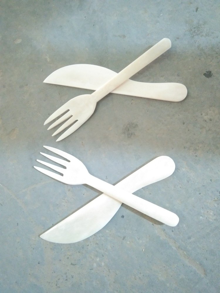 Oval Polished Camle bone cutlery, For Home restaurant & hotel