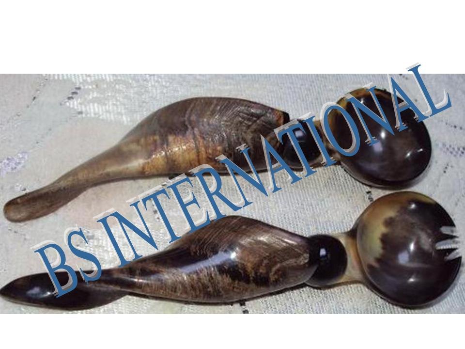 Brown Natural Horn Spoon, For Home, Size: 3 To 12