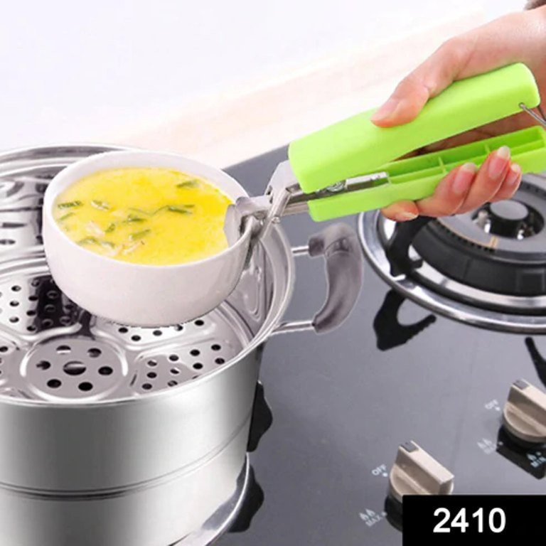 D2410 Home Kitchen Anti-Scald Plate Take Bowl Dish Pot Holder Carrier Clamp Clip Handle