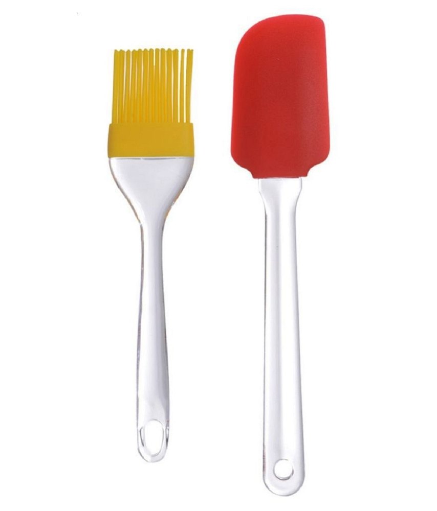 Non-Stick Cooking & Baking Flat Pastry Brush Oil Brush & Spatula