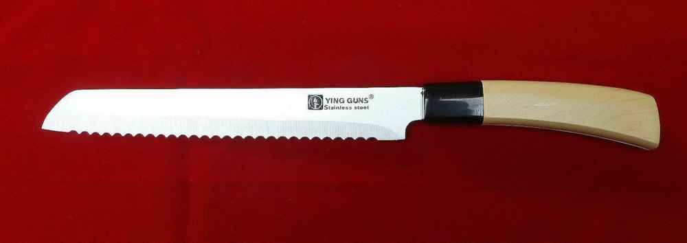 12 Inch Bread Knife, For Cutting Spong, Bread, Finish: Glossy