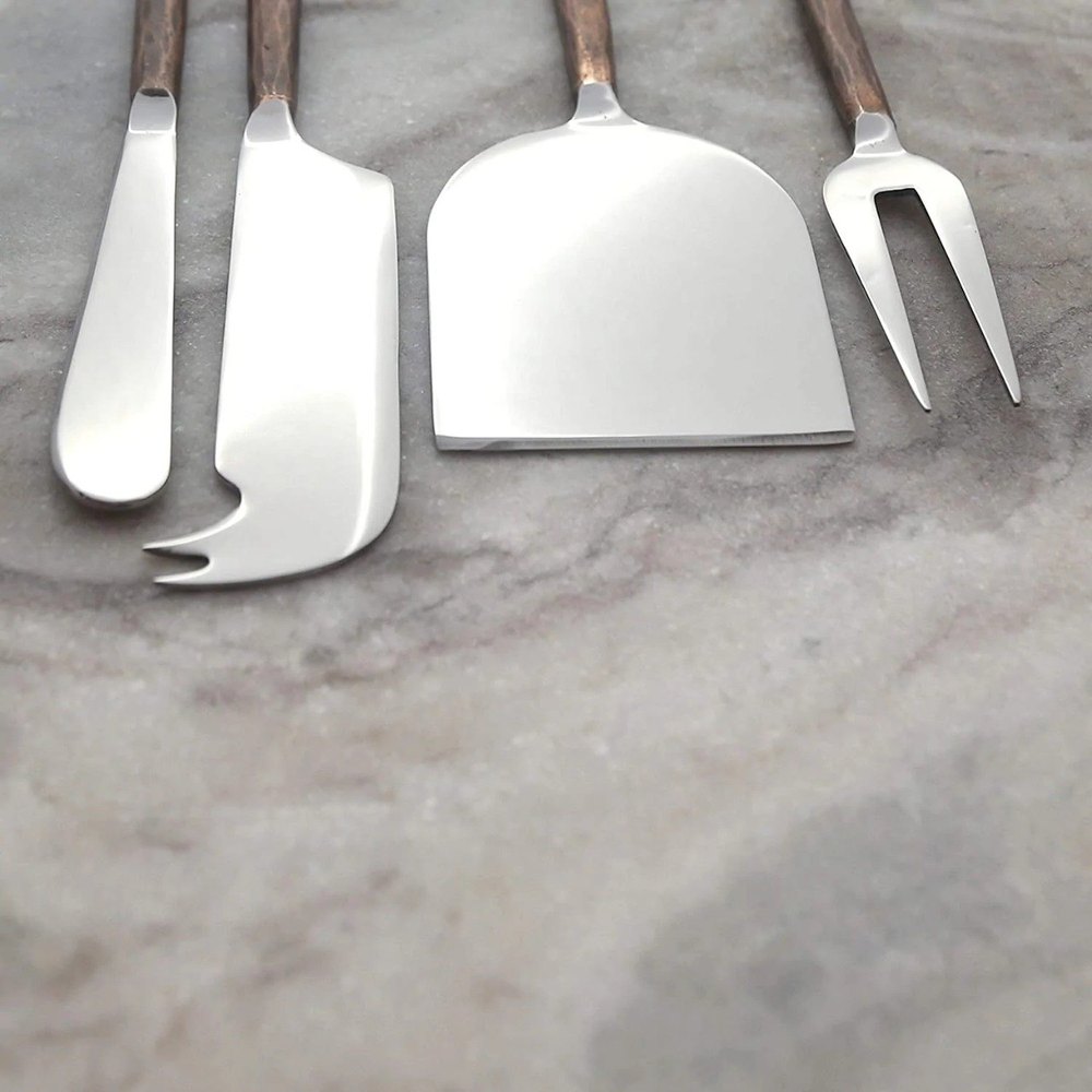 Stainless Steel Cheese Knives Set, Finish: Powder Coating