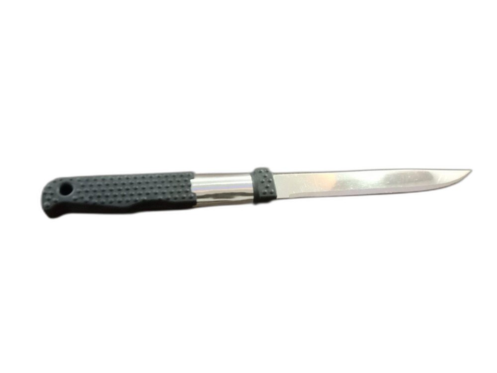 Black(Handle) Stainless Steel(Blade) 7inch SS Fruit Knife