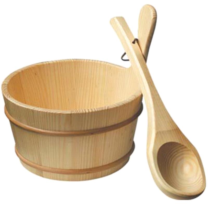 Aavi Sauna Bucket & Ladle, for Commercial