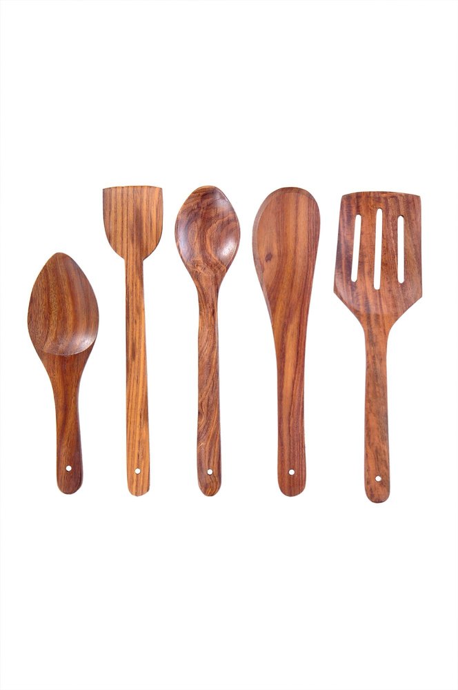 Light Brown, Dark Brown Rosewood Serving Spatula, Size: 10 To 15 Inches(length)
