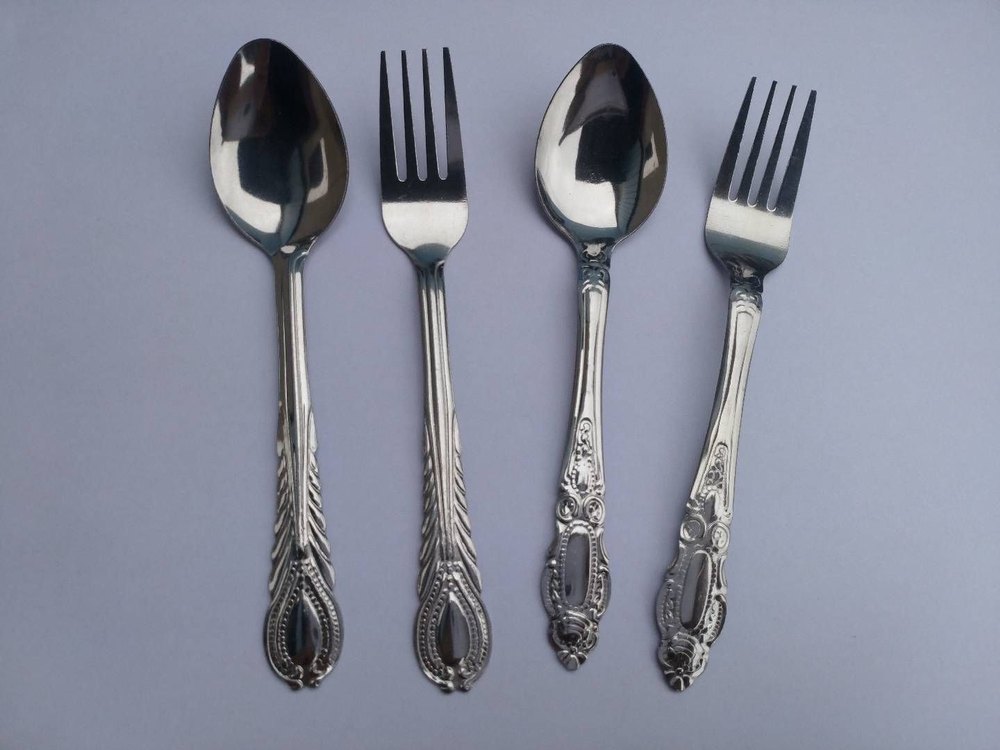 Stainless Steel Spoon Fork
