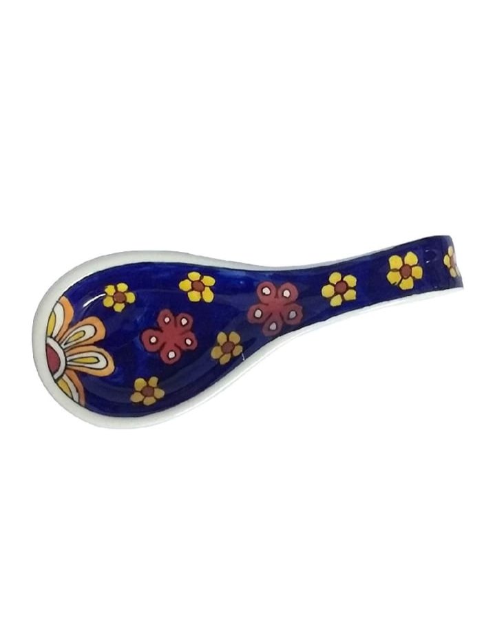 Ceramic Hand Painted Spoon Rest