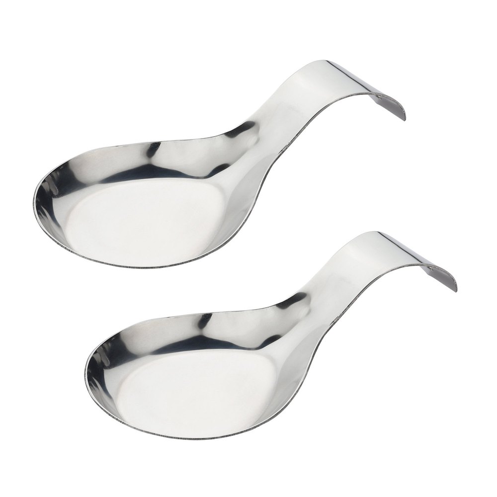 Stainless Steel Deep Spoon Rest for Holding Messy Spoon