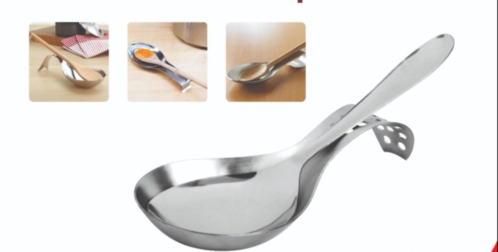 KVG Silver STAINLESS STEEL SPOON RESTER