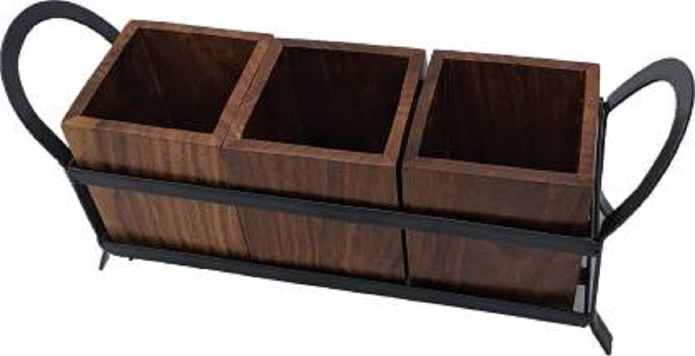 Wooden Kitchen Cutlery Box