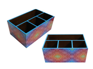 Pink-Knots Digital Cutlery Box