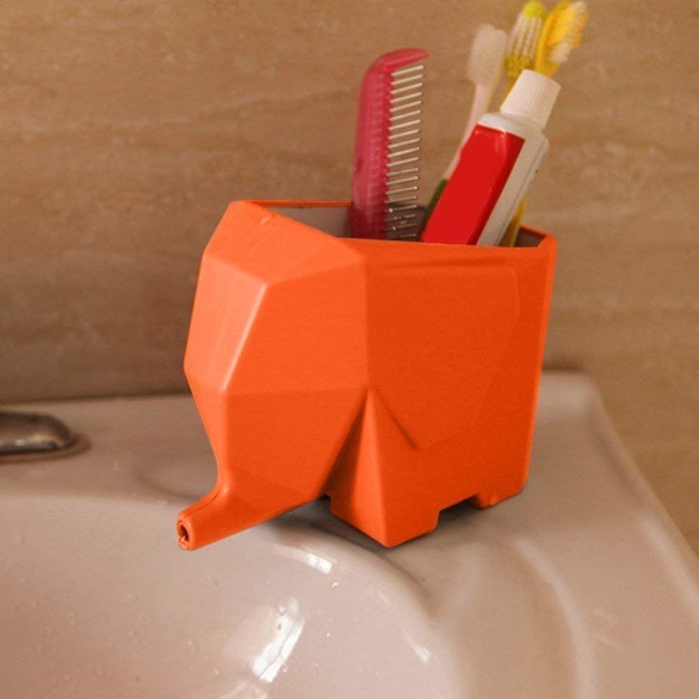 Plastic Elephant Home Kitchen/Bathroom Cutlery Drainer, Size/Dimension: 16 x 10 x 11.7cm