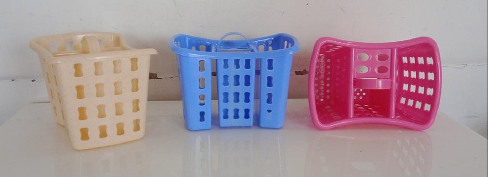 Rectangular Plastic Cutlery Stand Unbreakable