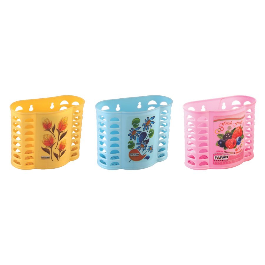 Plastic Cutlery Stand, Rectangular