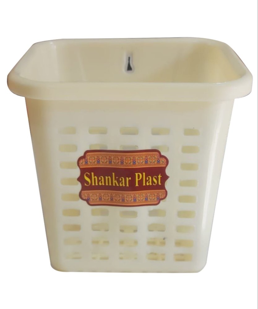 Plastic Brush Holder & Cutlery, Rectangular