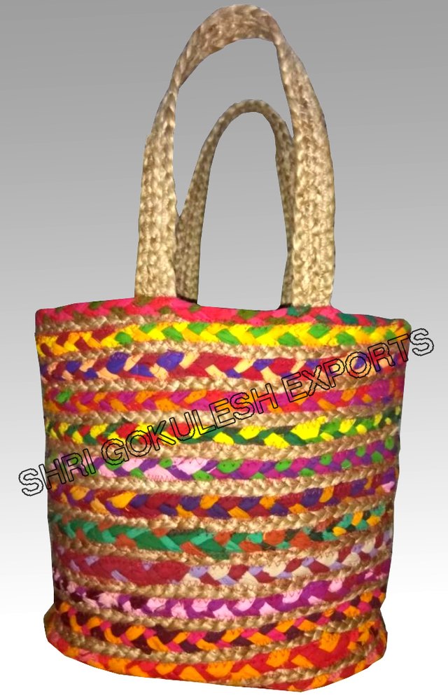 Handmade SGE Multi Jute Bag